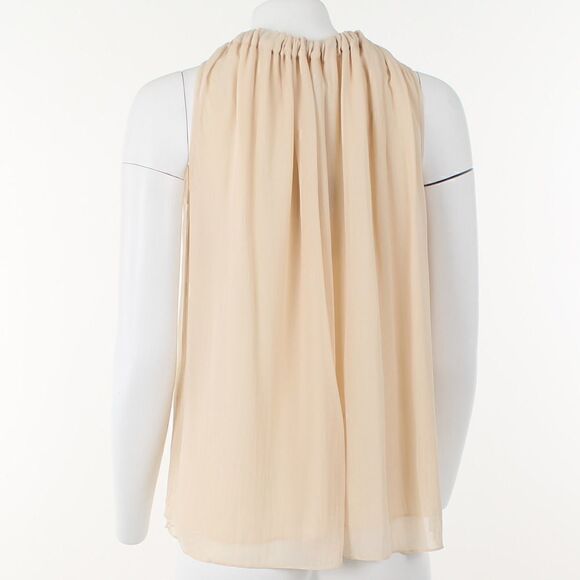 Reiss Mya Gathered Tank with Bow - Picture 4 of 5